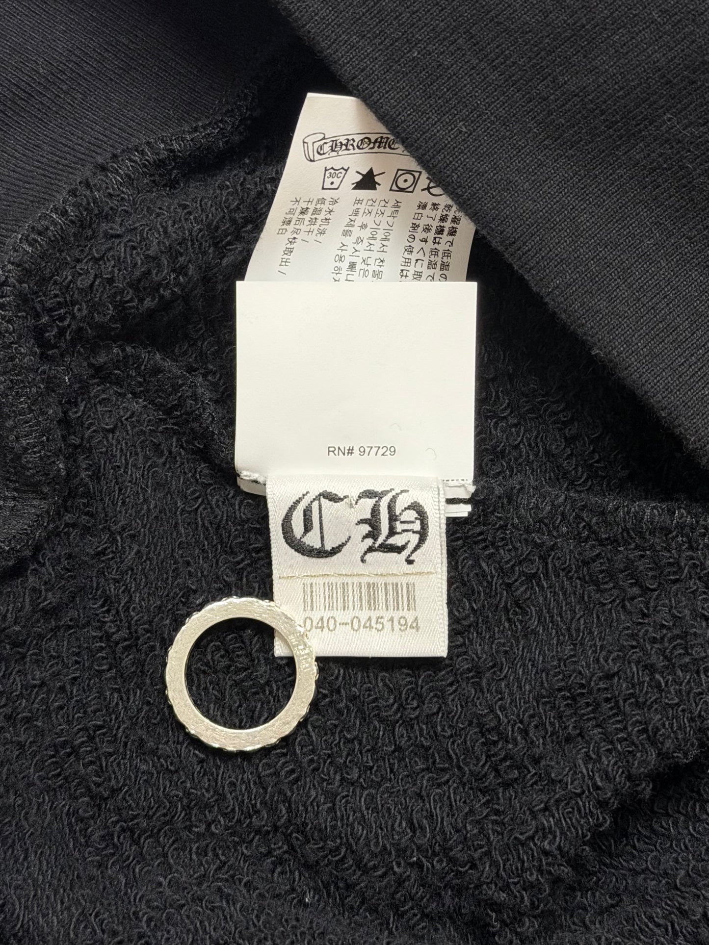 Chrome Hearts Y NOT CHプラスジャガードクルーネックスウェット M