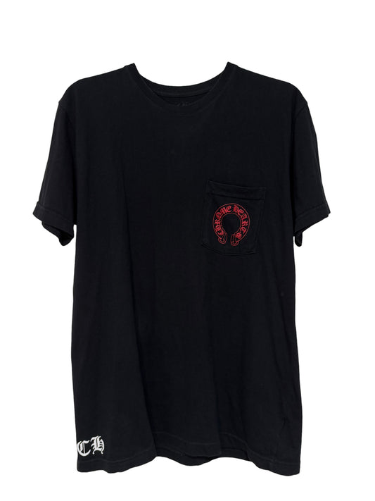 ChromeHearts クロムハーツ ホースシュー Tシャツ 黒 L