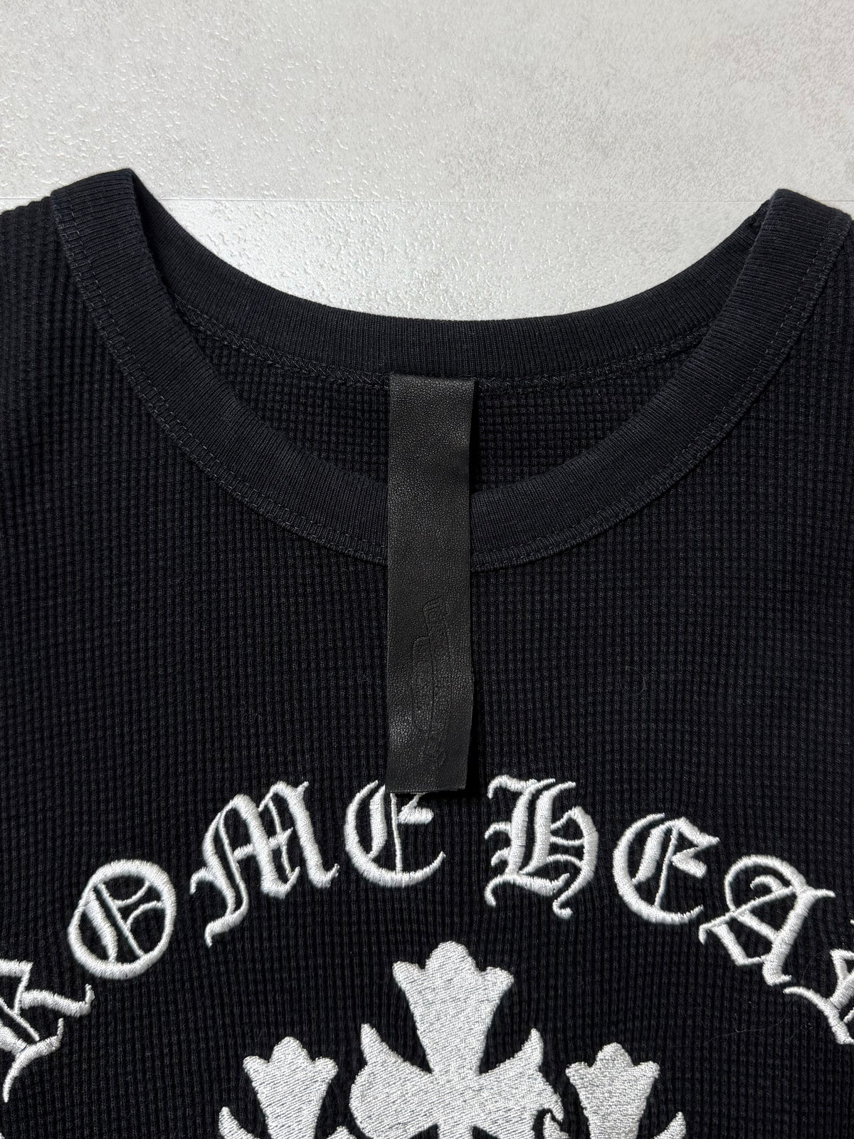 Chrome⁡Hearts
Sailin on Crew Triple Cross Logo Embroidery Sweat with Label Black トリプルクロス  スウェット L