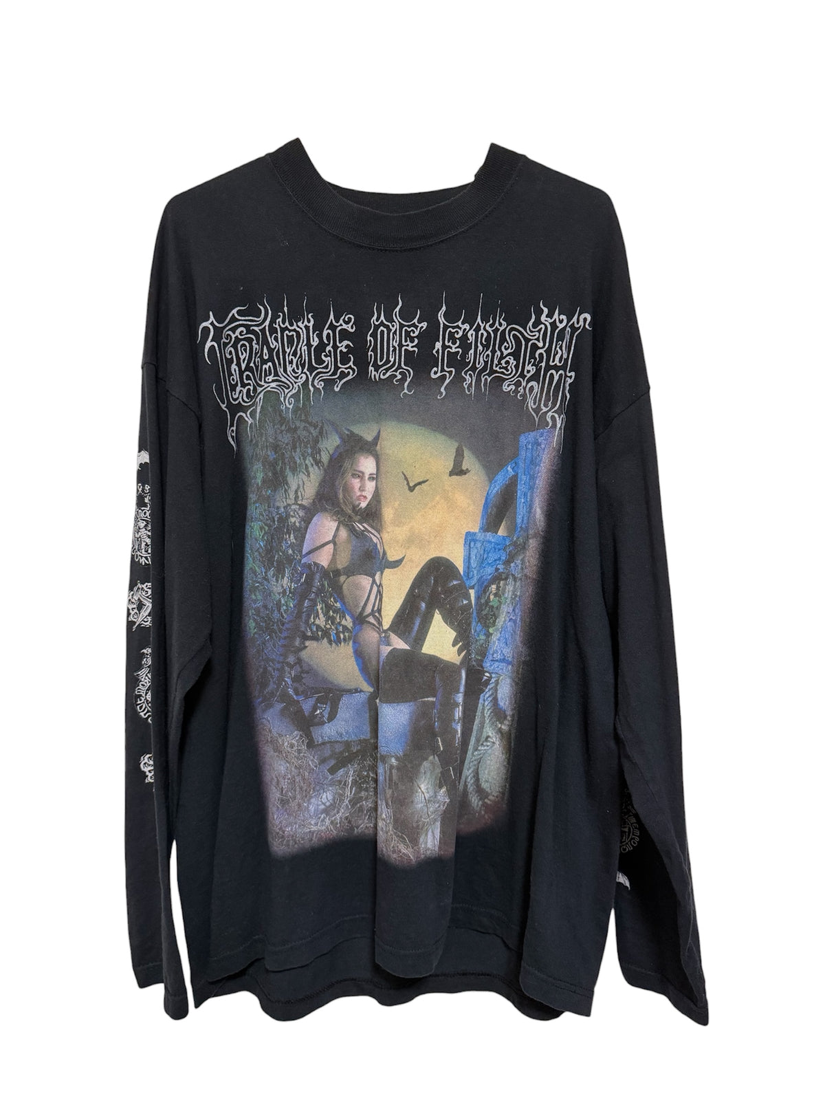 Cradle of Filth Vigor Mortis 2000 Long Sleeve T-shirt Vintage ロンT Tシャツ 00s XL