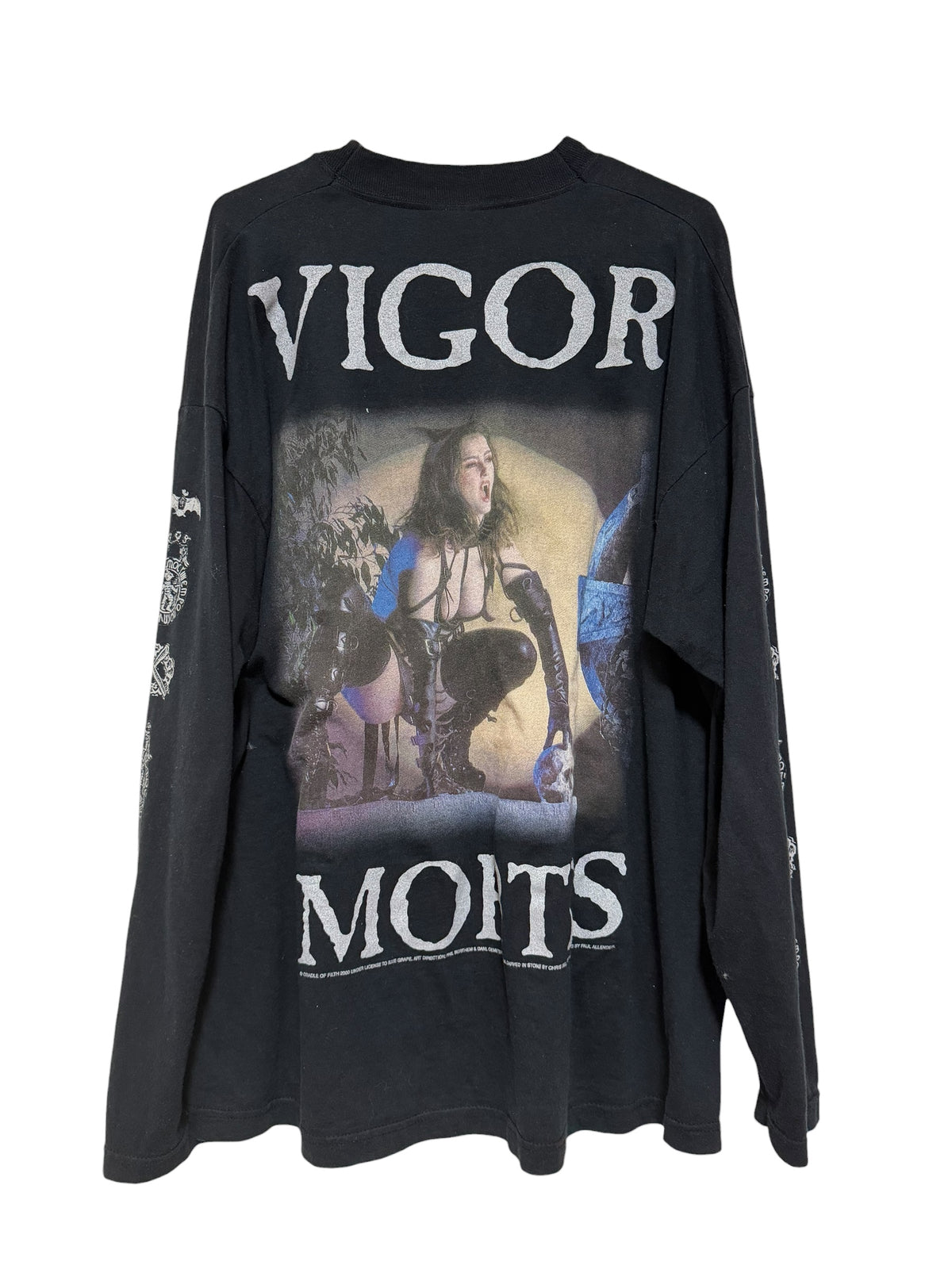 Cradle of Filth Vigor Mortis 2000 Long Sleeve T-shirt Vintage ロンT Tシャツ 00s XL