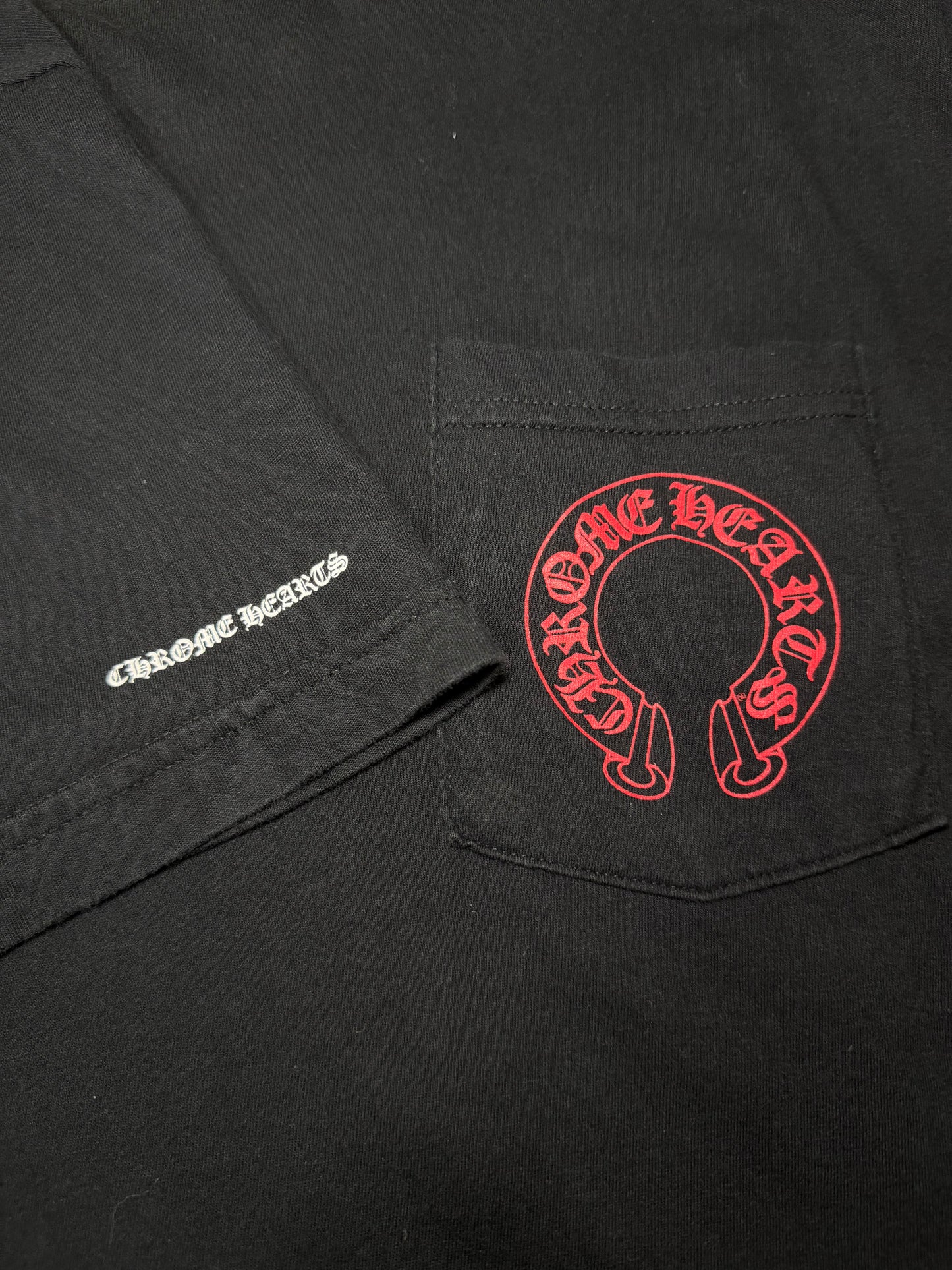 ChromeHearts 크롬하츠 호스슈 티셔츠 블랙 L