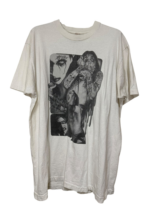 Marilyn Manson 90s Parking Lot Boot T-shirt マリリンマンソン Tシャツ